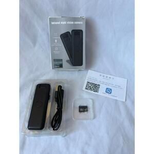 Portable Small Outdoor Camera, 1080p high-Definition Infrared Night Vision NEW